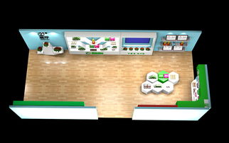 粮油飘香 农产品公司大厅形象墙与展厅的设计之道