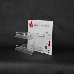 指尖艺术的空间美学 解析力驰亚克力展示制品厂的精美指甲油瓶展示架